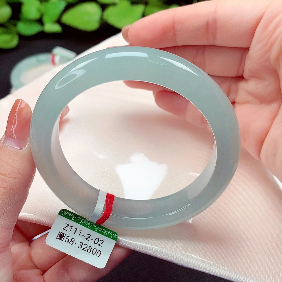 翡翠未镶嵌手镯58