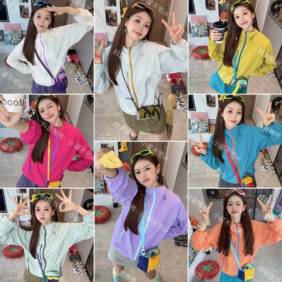 『FOREVER SPIRIT恒境』户外健身运动新款凉感轻薄防晒服HM25B141