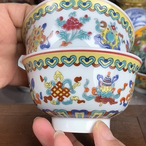 景德镇陶瓷藏式茶碗