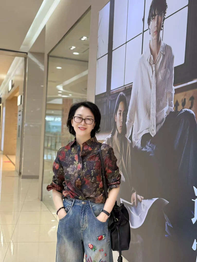 DYY【与花的静语之一】复古田园风棉质春日细腻柔美大印花衬衫30035