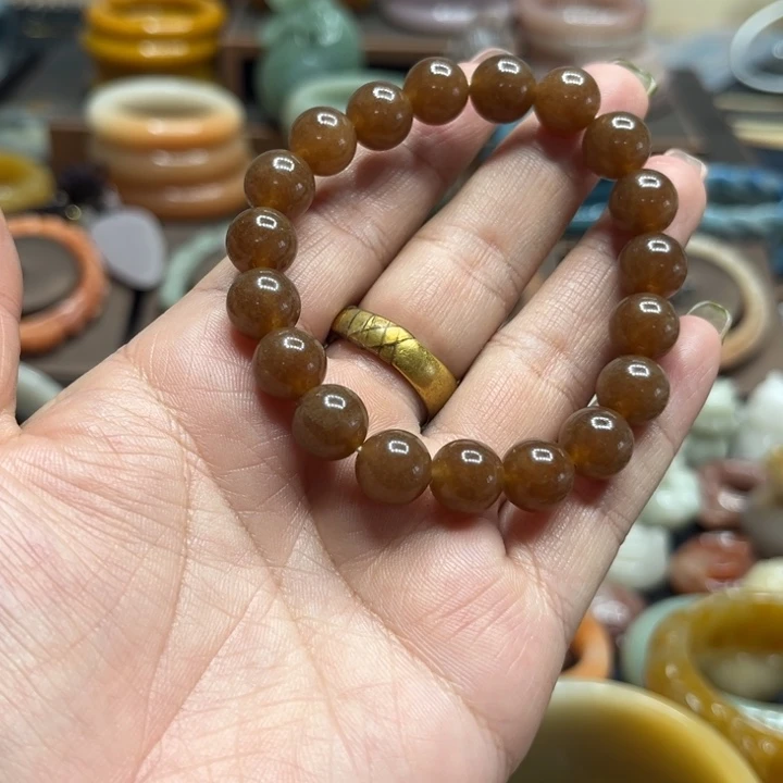 合金手链石英质玉