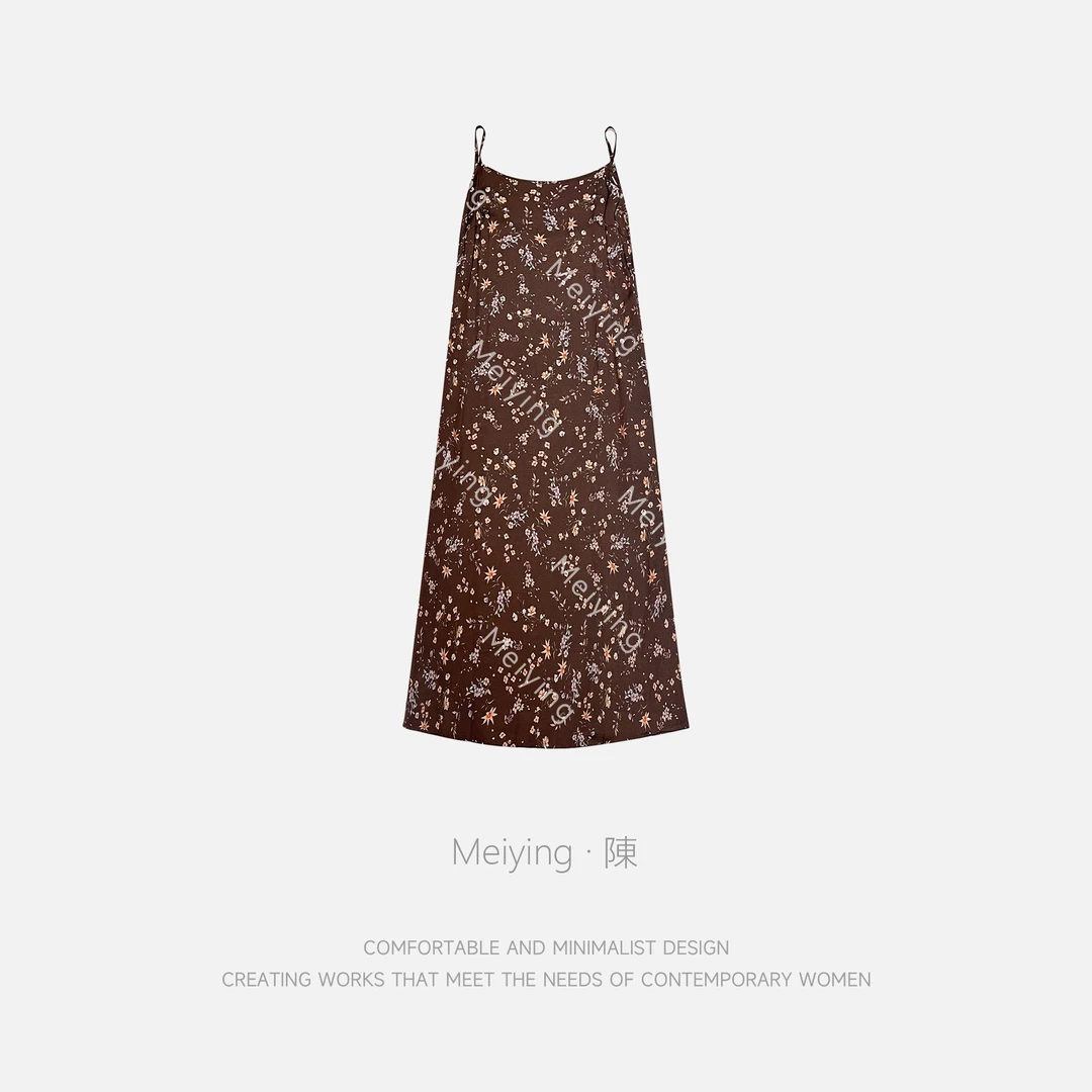 Meiying-“花城秘境”小碎花吊带连衣裙YA5XL025