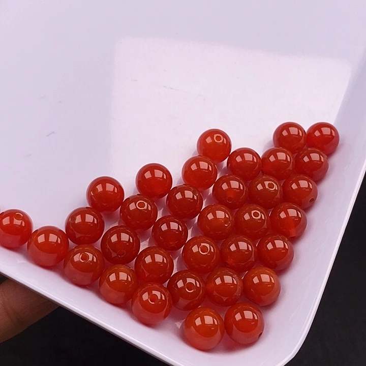 未镶嵌卡10红玛瑙21个，可以穿好玛瑙/玉髓燊*