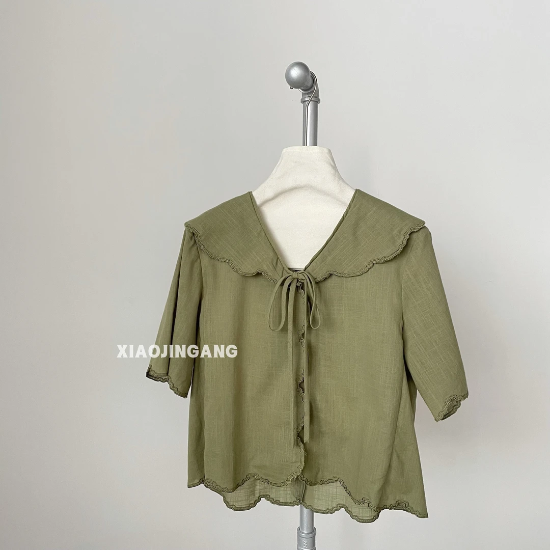 小金刚-【荷叶花边】小衫