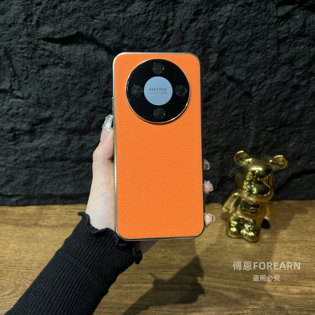 适用于荣耀X70手机壳x70真皮全包防摔男女保护套高级感外壳小众