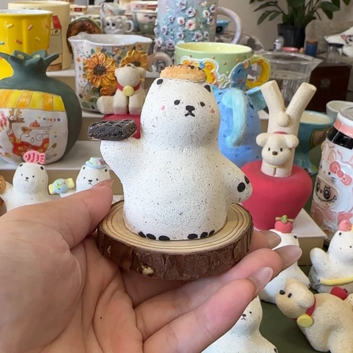 摆件景德镇原创手作陶瓷