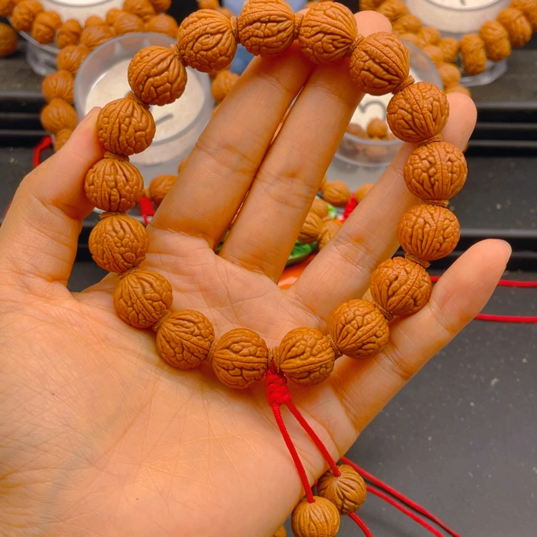 桃核吊坠寳*见健健康康平平安安13