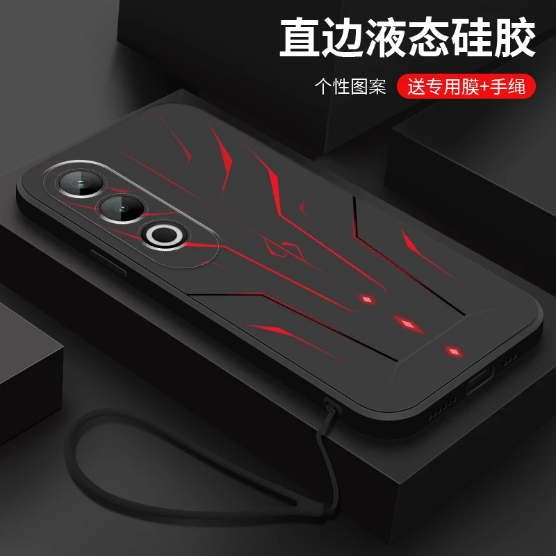 创意机甲适用oppok12手机壳K12x新款k12plus液态硅胶k12s防摔外壳