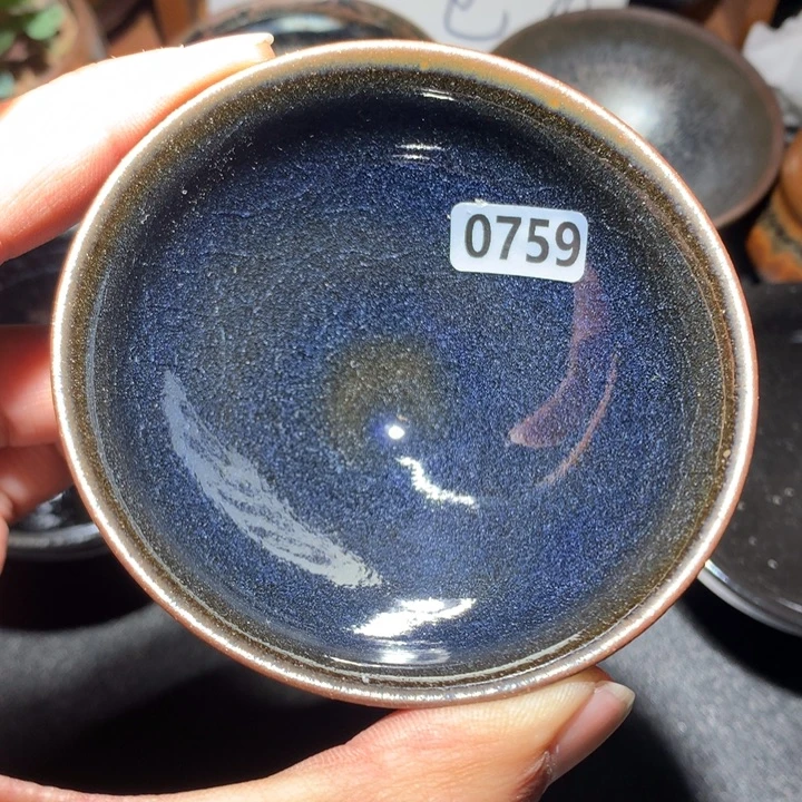 茶盏建窑建盏龙窑柴烧