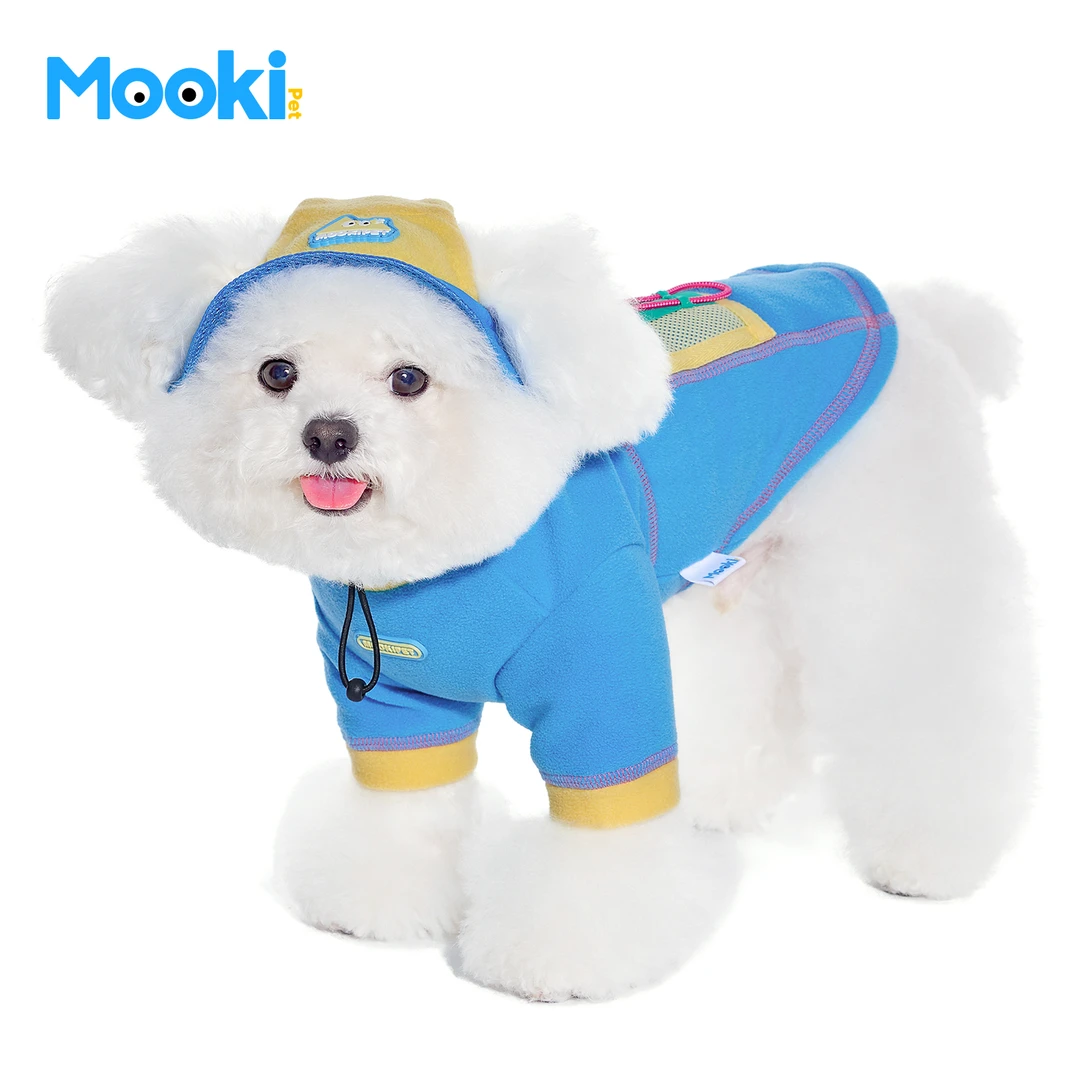 mookipet狗狗2025秋冬新款雪纳瑞比熊小型犬衣服宠物摇粒绒T恤
