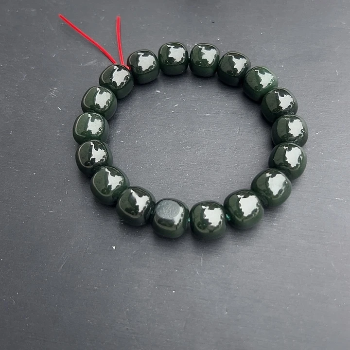 未镶嵌手串和田玉卡12