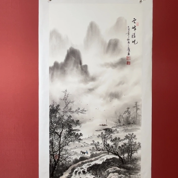 国画精品手绘作品