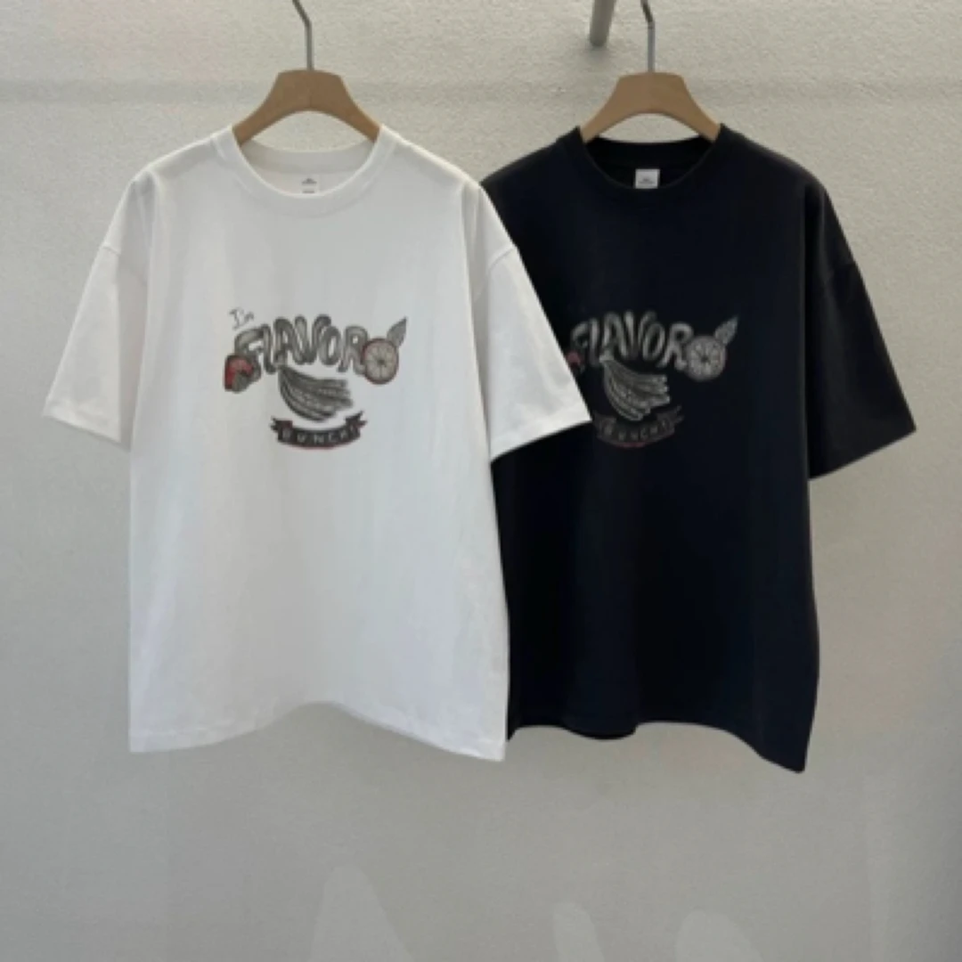 韩国东大门女装2025年春款新款ABLERING时尚百搭印花字母短袖T恤