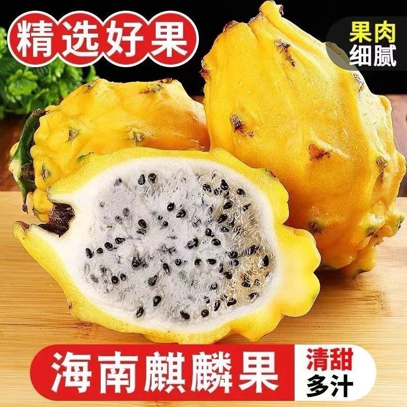 麒麟果燕窝果黄皮白心火龙果新鲜应季高端稀有水果坏果包赔