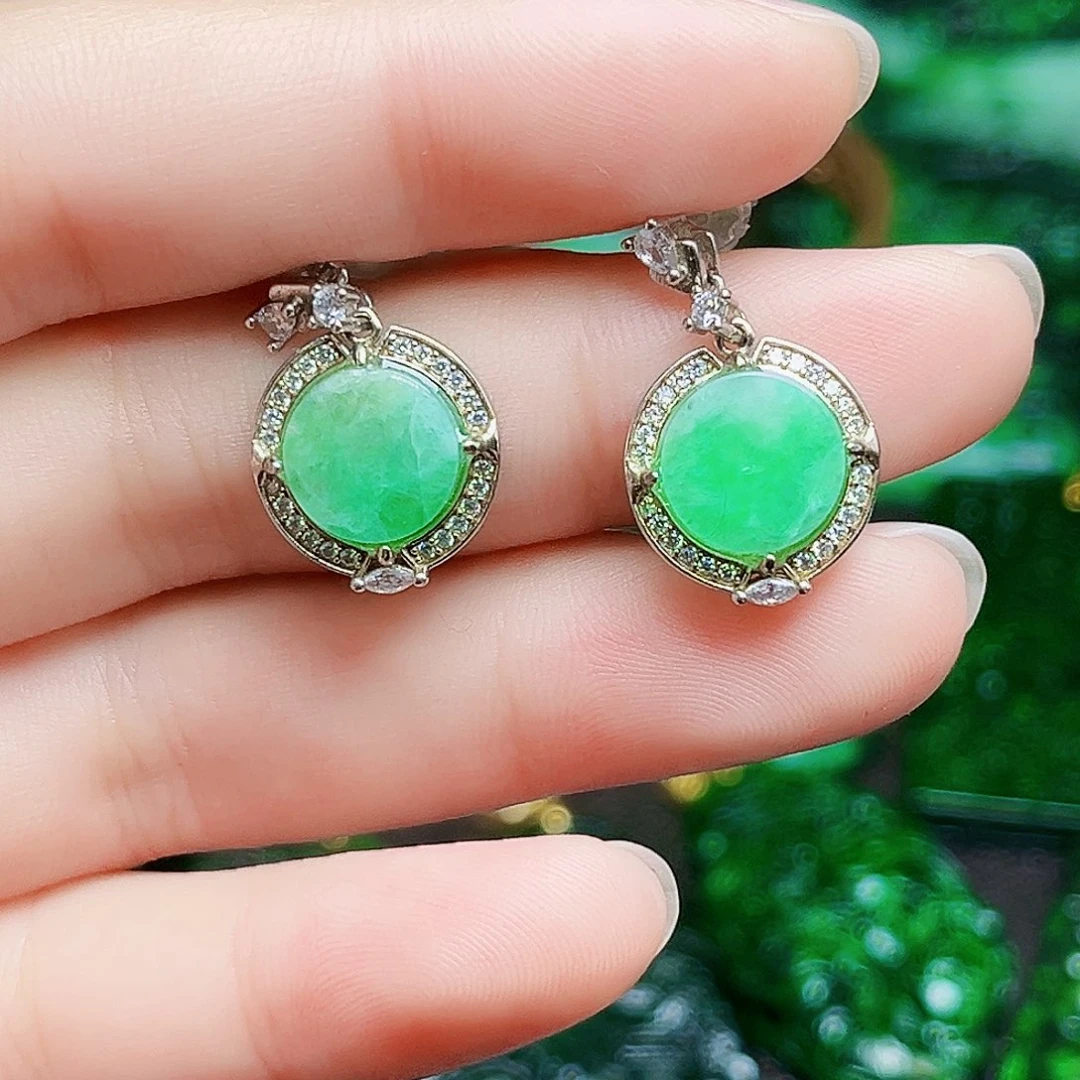 颈饰银S925镶嵌翡翠多样性