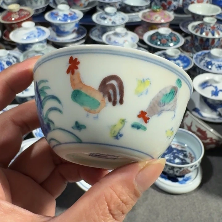 景德镇手工手绘杯