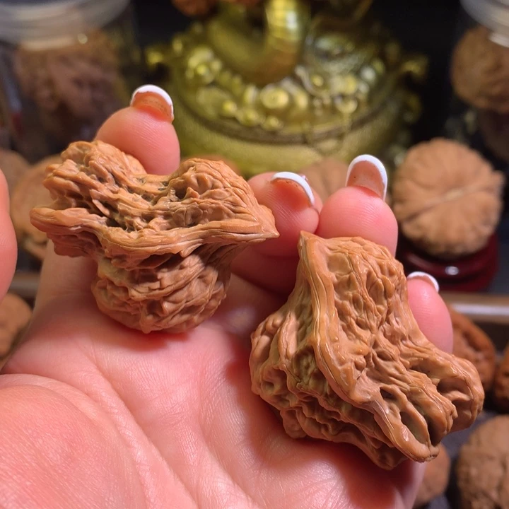 吊坠文玩核桃小鸟