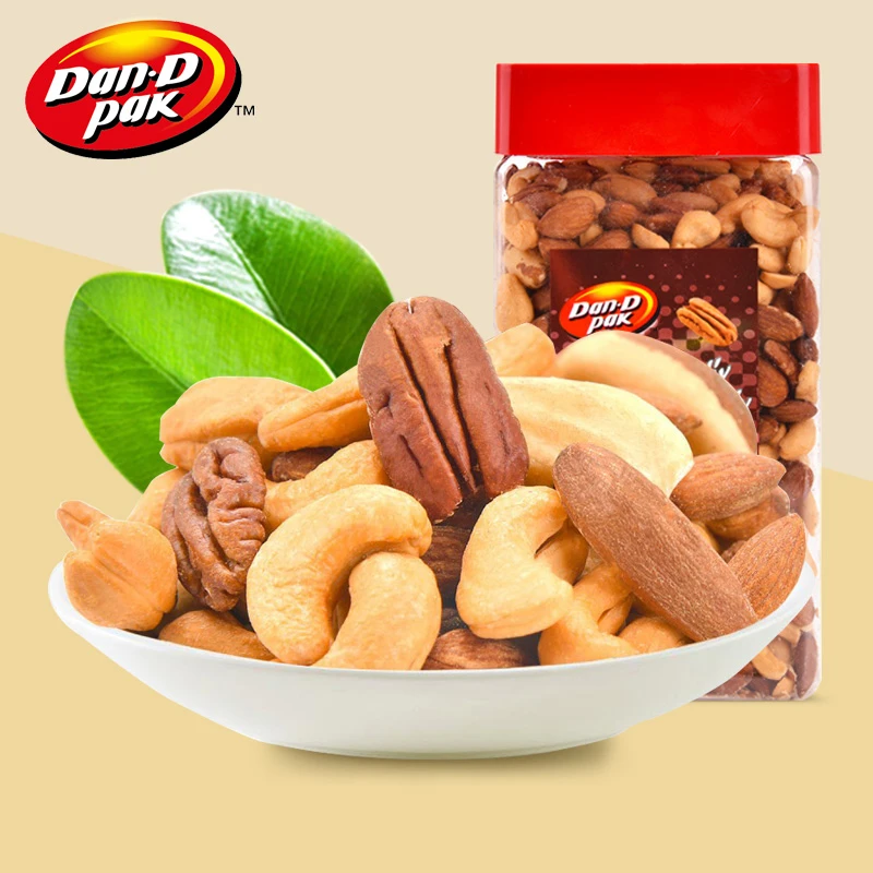 【25年新货】越南进口丹帝原味腰果什锦果仁1kg家庭装