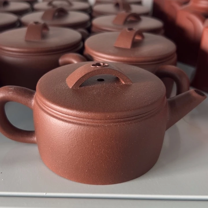 茶案紫砂紫泥汉瓦180cc