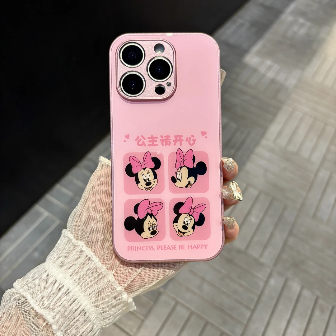 苹果/华为/oppo/vivo/小米 公主请开心适用iPhone17/16玻璃手机壳