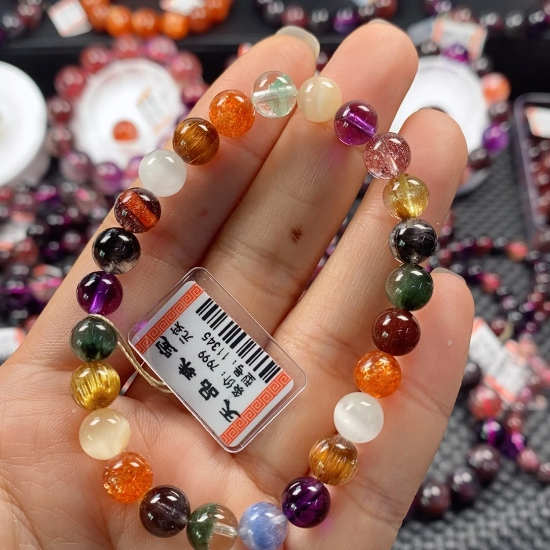 水晶手链：11345未镶嵌