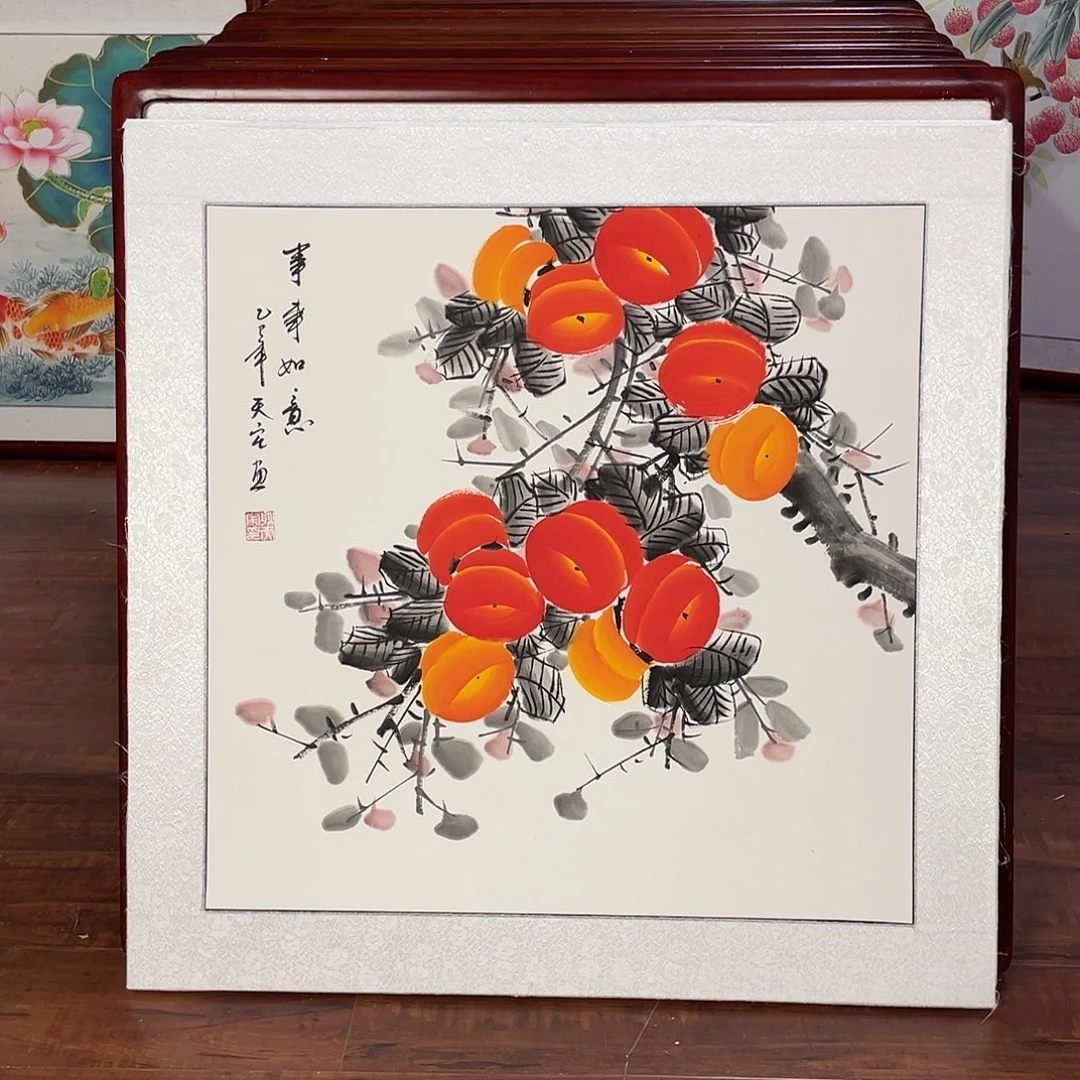 国画带框尺寸63*63厘米