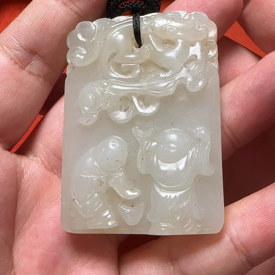 合***玩和田玉未镶嵌挂件