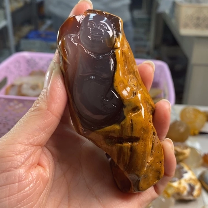 玛瑙/玉髓吊坠(不含链)未镶嵌