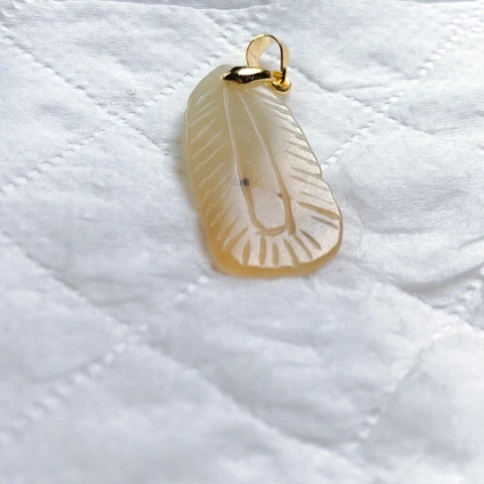 翡翠颈饰未镶嵌小***3吊坠