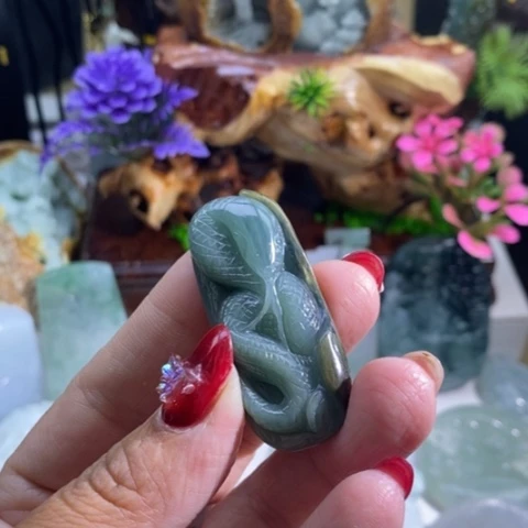 【闪购商品】颈饰未镶嵌翡翠蛇