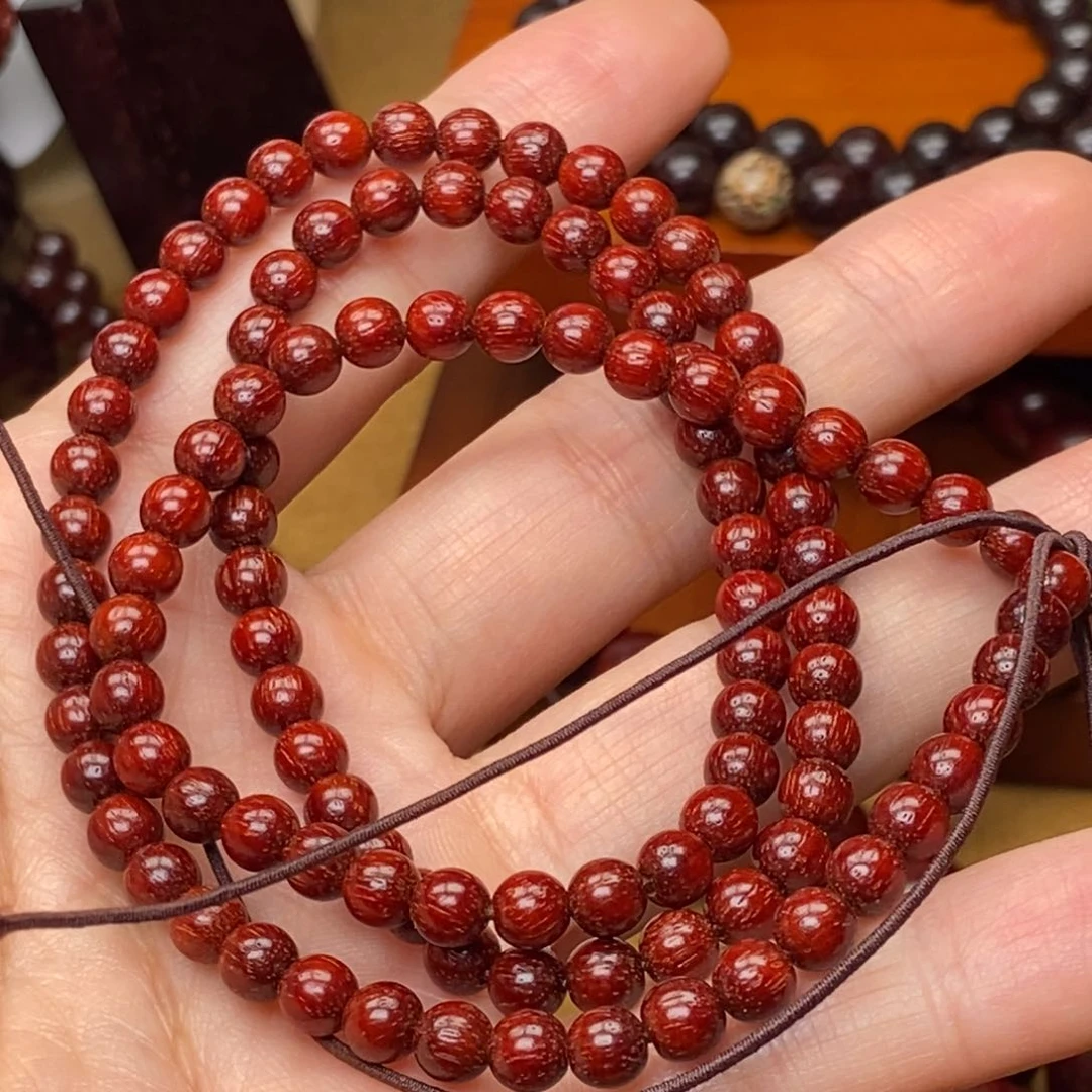 小叶紫檀手串/手链阿****店原汁原味0.5