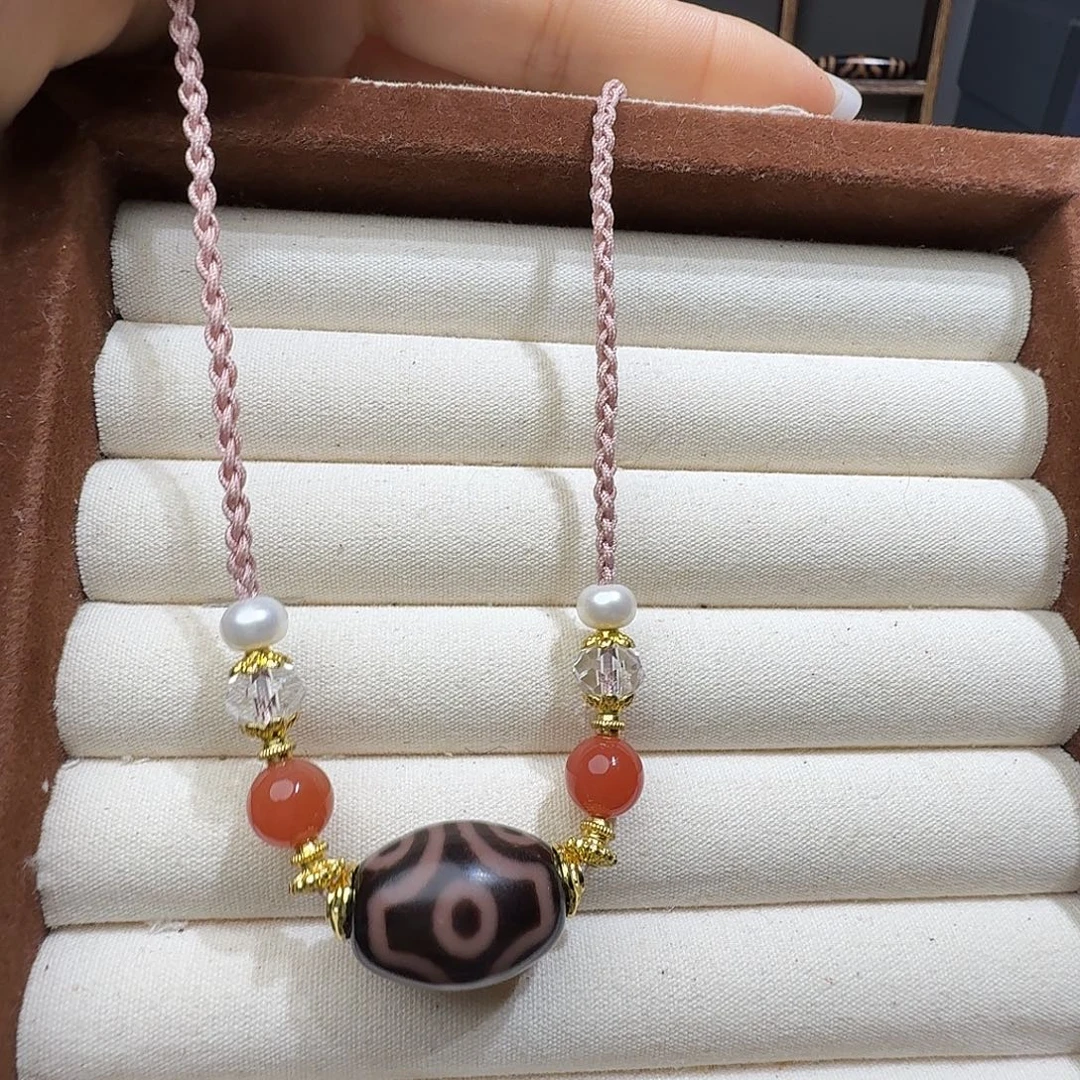 玛瑙/玉髓未镶嵌颈饰