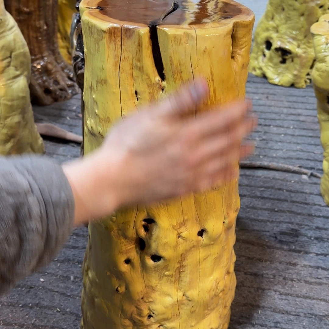 星***月龙纹鸡心枣木手工艺品