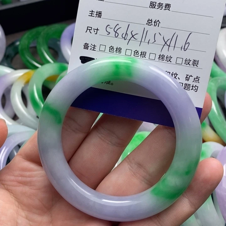 咪***ಣ仿水晶非金属高端手镯时尚百搭款式