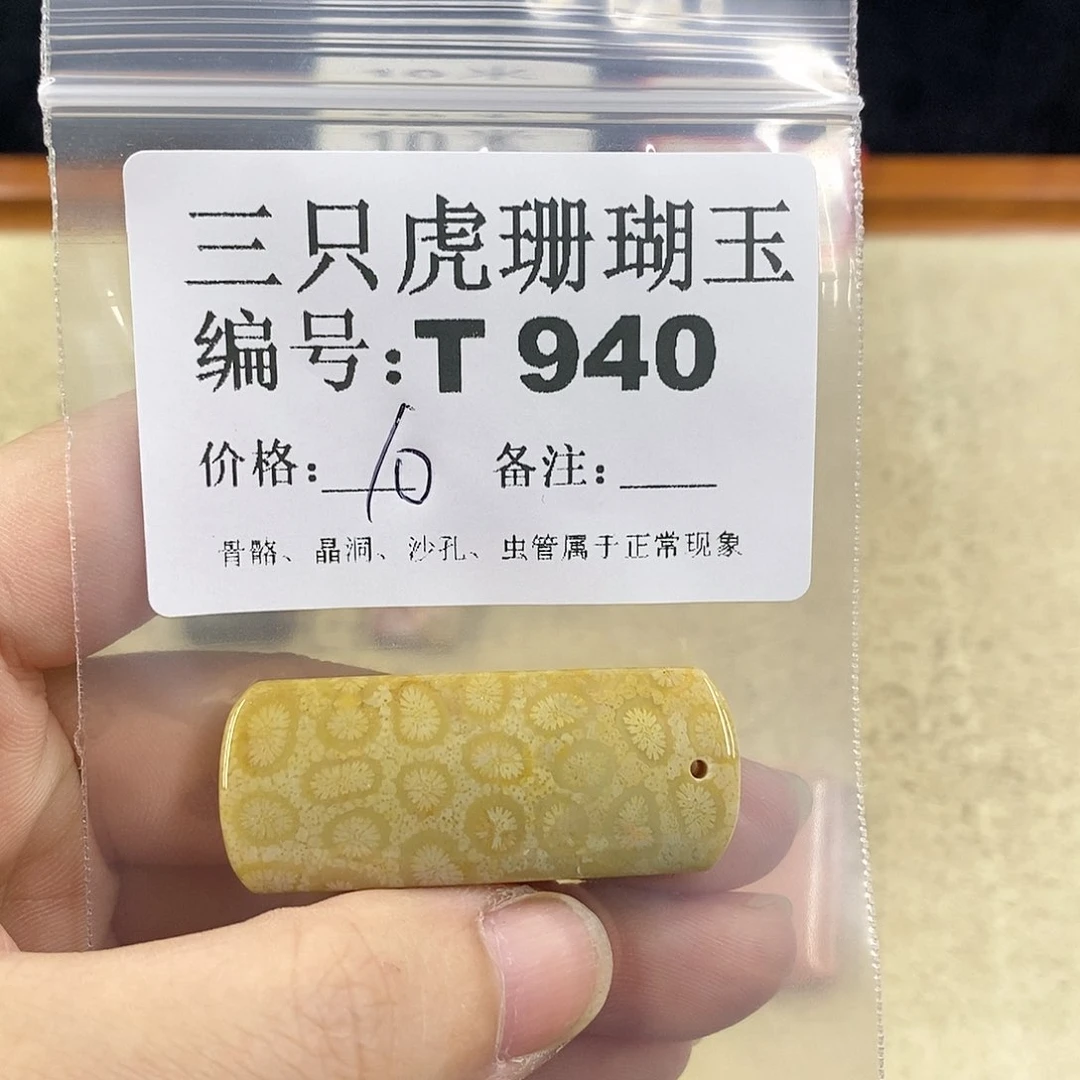 硅化珊瑚（珊瑚玉）1未镶嵌沉***山