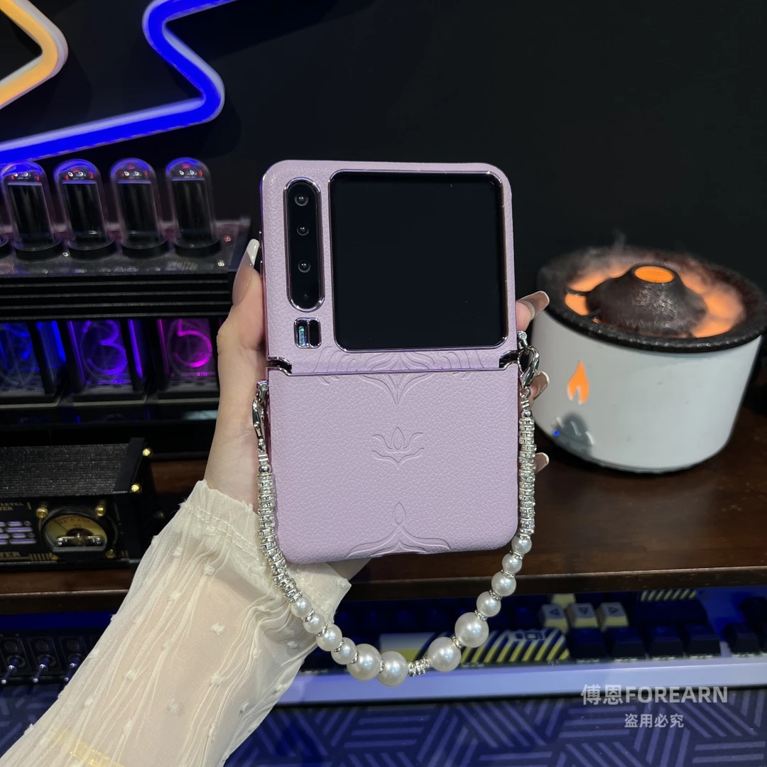 适用于华为purax手机壳阔折叠屏挂绳全包pura x女时尚手提保护套