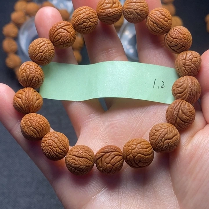 桃核吊坠秦岭山野生桃核