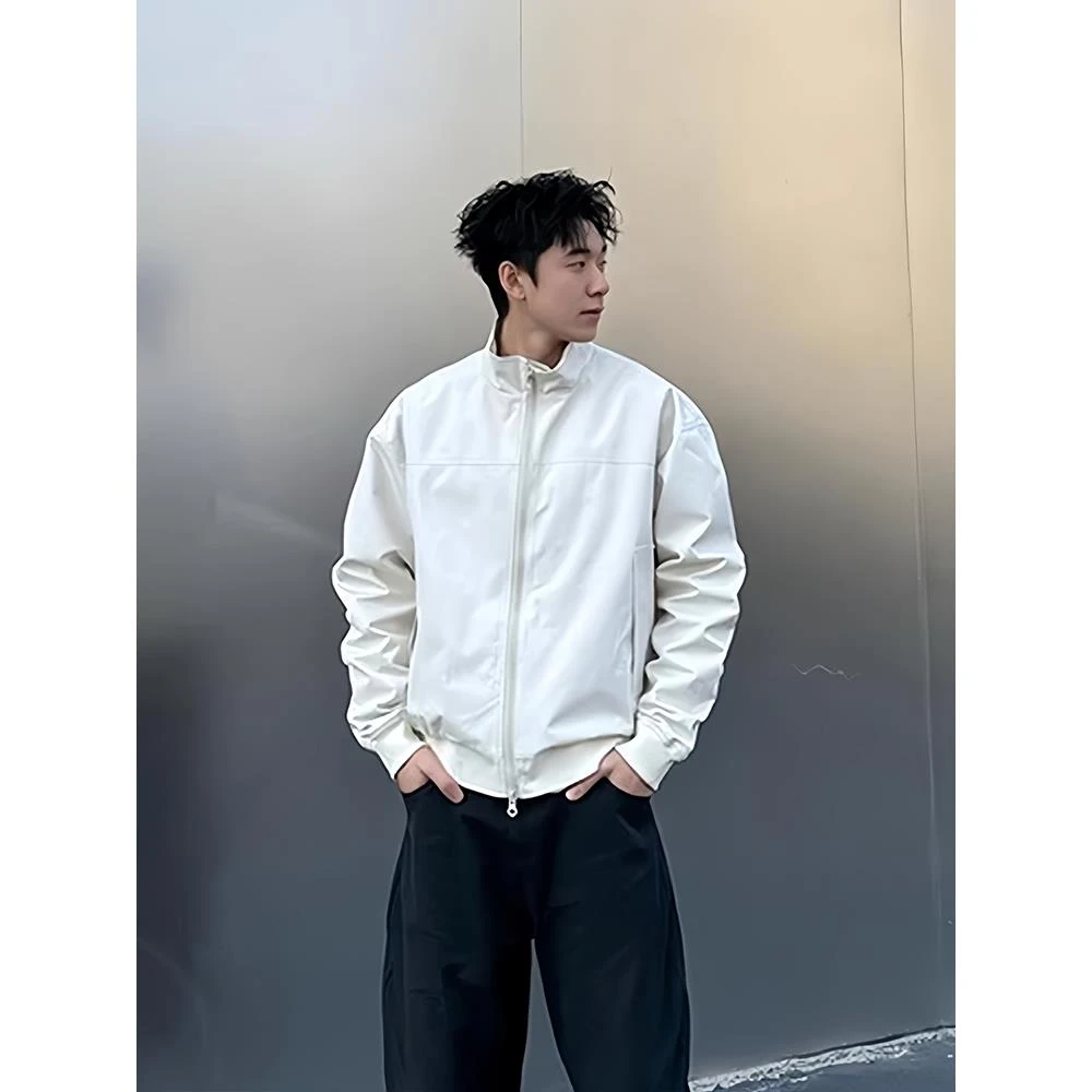 cleanfit飞行夹克外套男款春秋工装教练立领棒球服美式三防冲锋衣