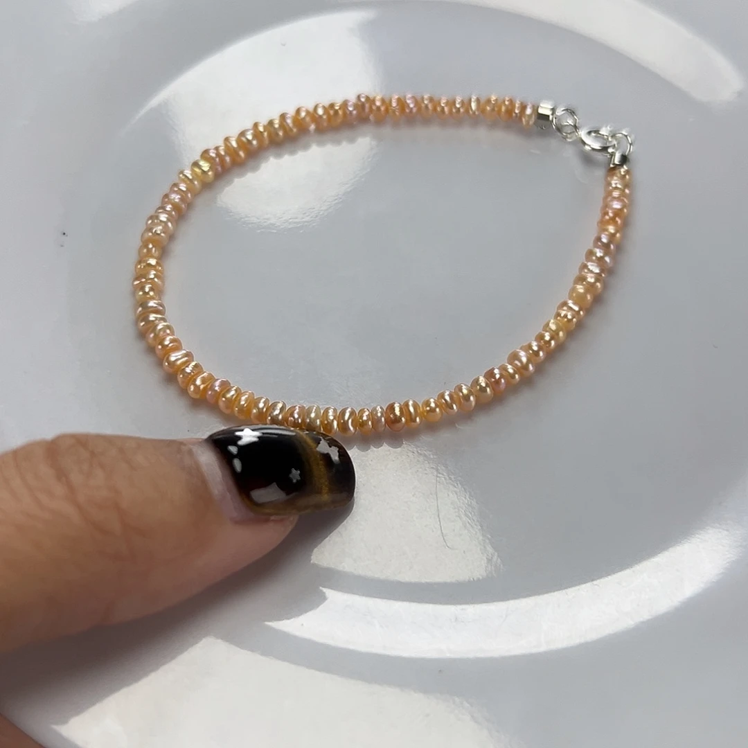 淡水珍珠钛钢手绳