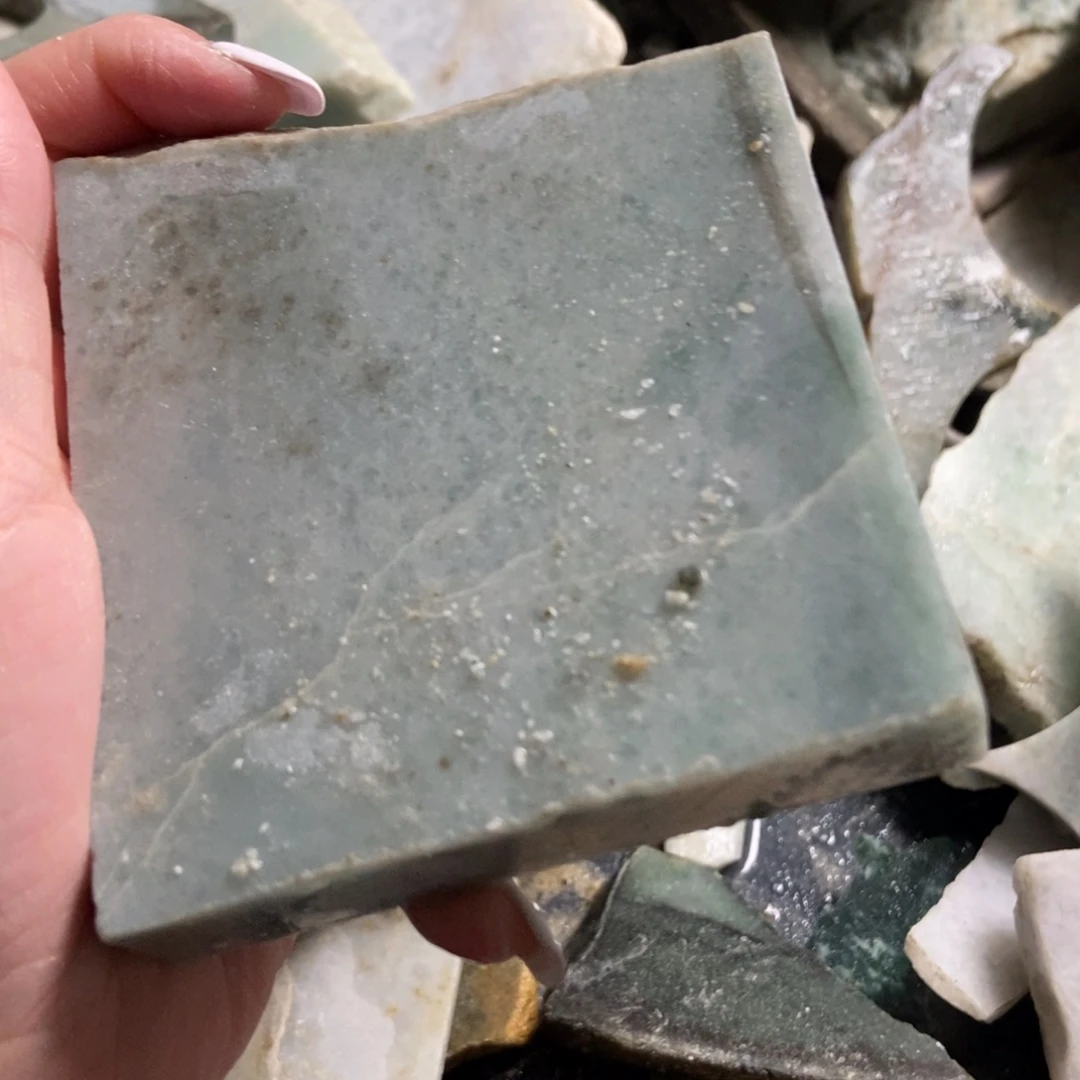 翡翠未镶嵌挂件天然翡翠