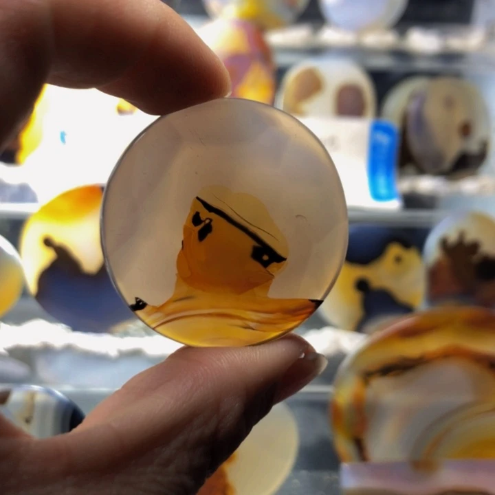 合金玛瑙/玉髓珠宝奇石82有瑕