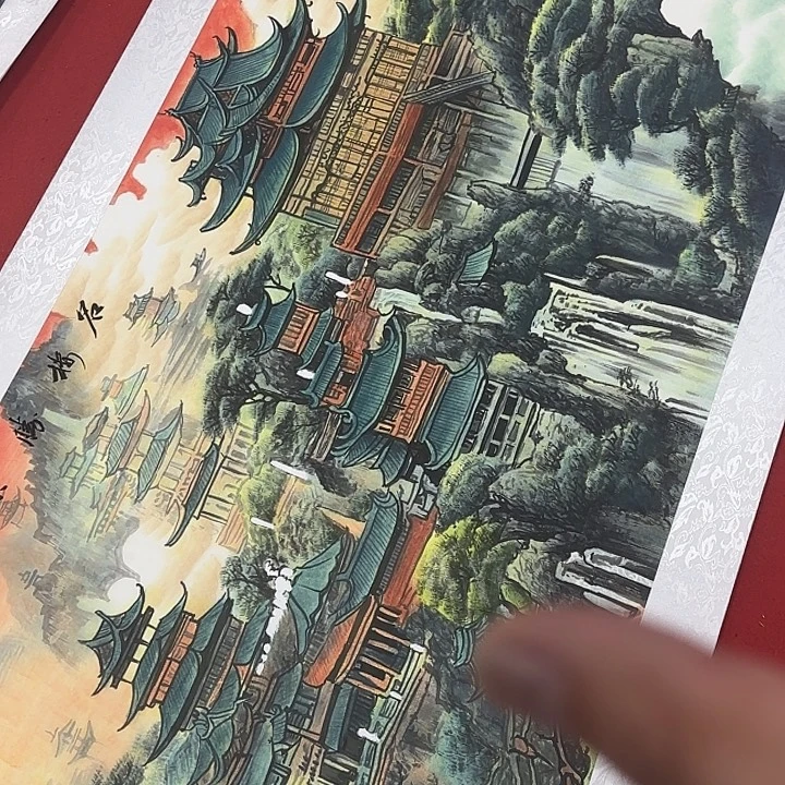 国画展示作品作品展示