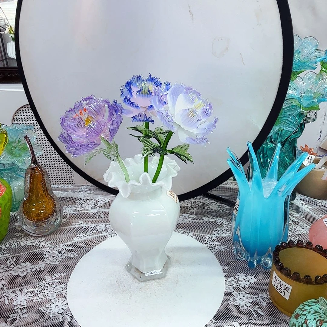 琉璃花瓶花器艺术品