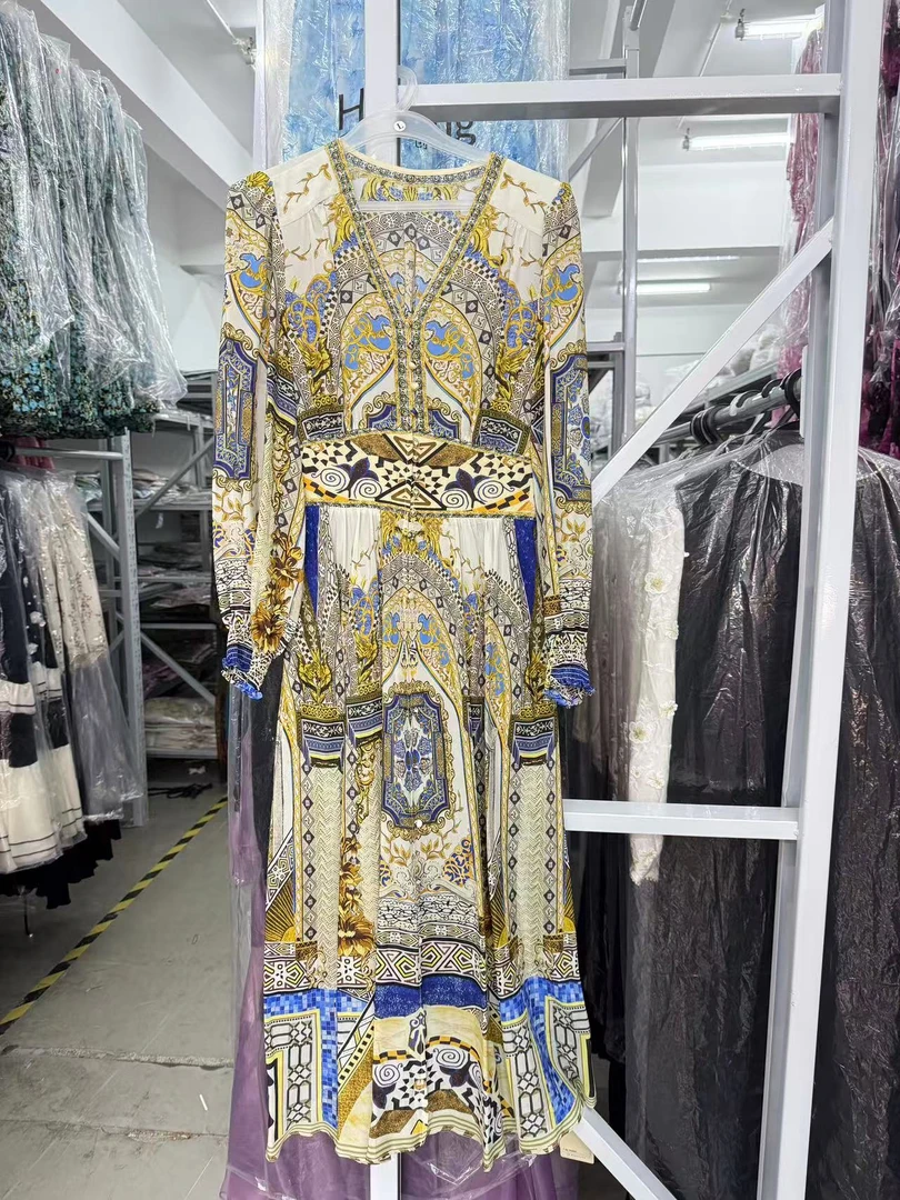 【2025-林姐真丝】重磅100桑蚕丝连衣裙Y25-0906-11