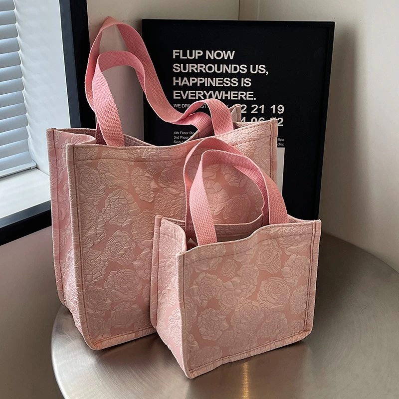 大容量通勤古风包包2025新款外出托特包时尚ins爆款单肩手提包JY