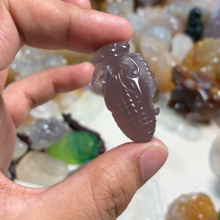 未镶嵌吊坠(不含链)玛瑙/玉髓