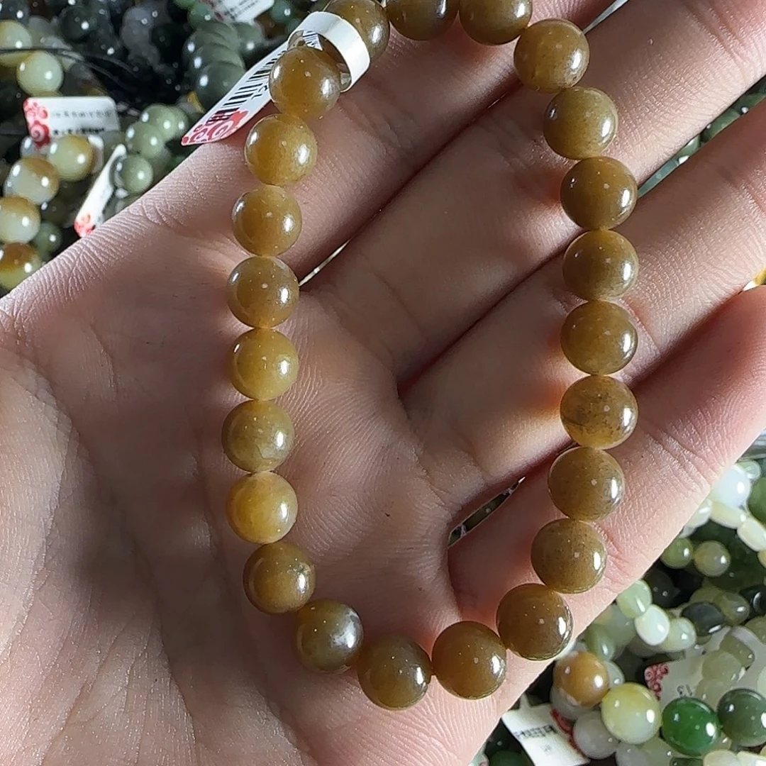 和田玉手链未镶嵌258