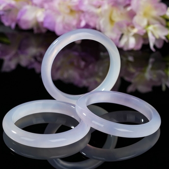 【云上叙】玉髓手镯-多样性发其一-9×6mm-V05816-