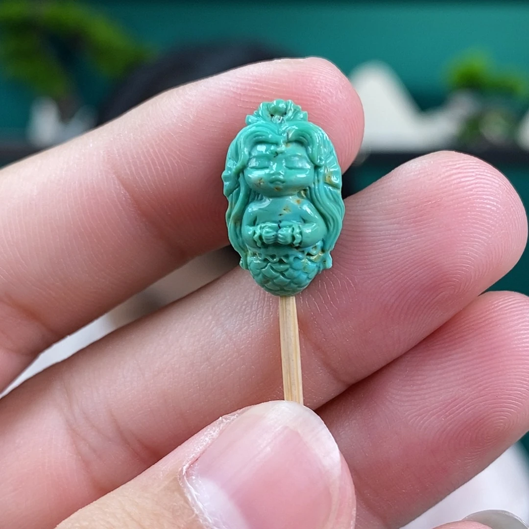 绿松石珠宝奇石未镶嵌