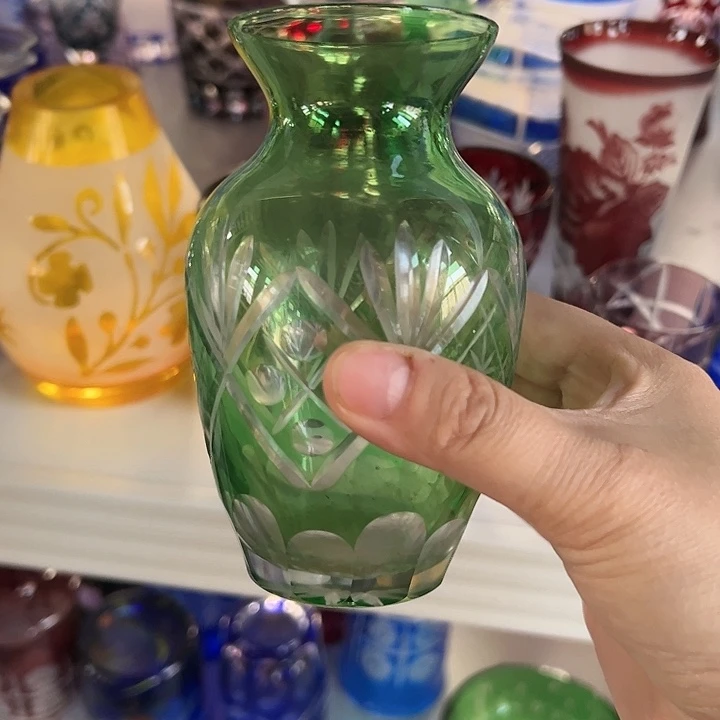 水晶玻璃手柄款微瑕一个